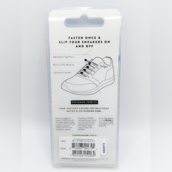 NWT‎ Hickies responsive shoelaces - Picture 2 of 2